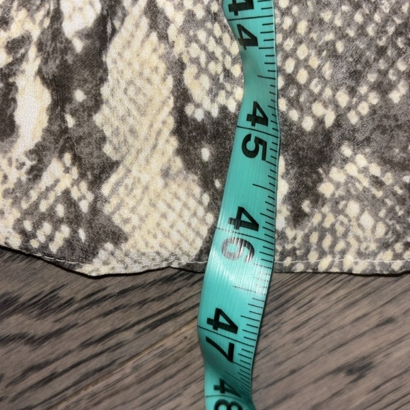 ZARA Long Midi Maxi Animal Print dress Size XS - Picture 6 of 14